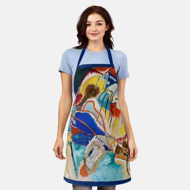 Tablier Improvisation 30 (Canons) de Wassily Kandinsky (Porté)