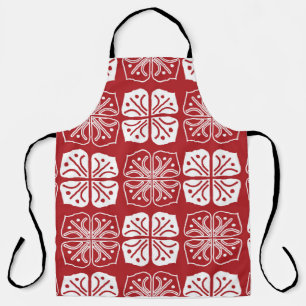 Tablier Indonésien Batik Kawung Gurda Design