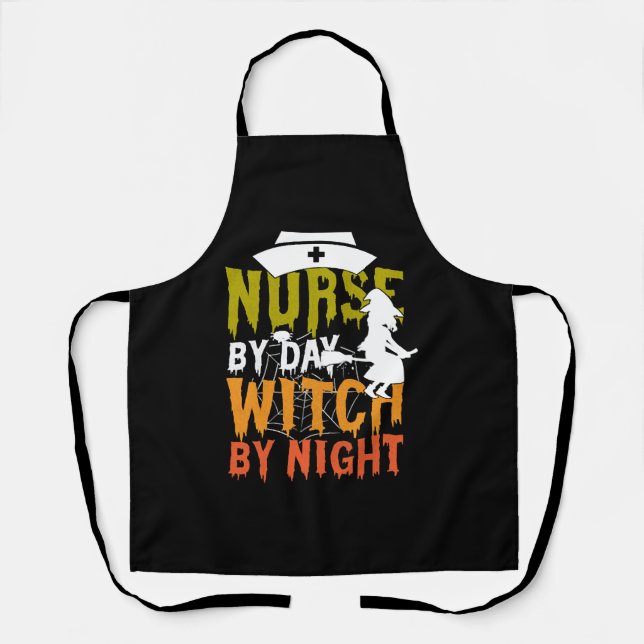 Tablier Infirmière Halloween Costumes Pour Femmes Hallowee (Recto)