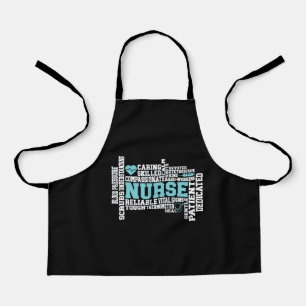 Tablier Infirmière mignonne RN LVN École d'infirmières Méd