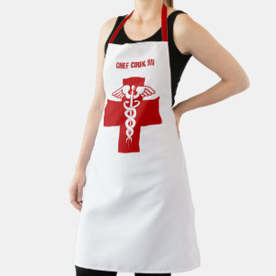 Tablier Infirmière ou docteur Caduceus
