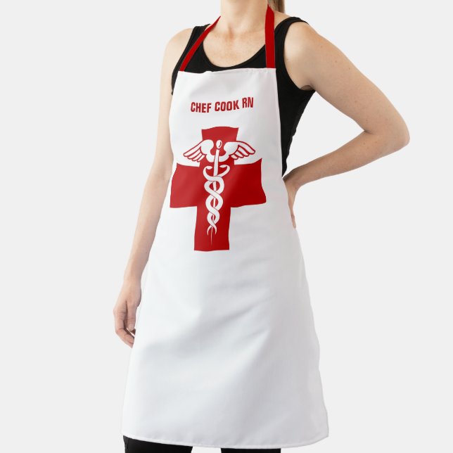 Tablier Infirmière ou docteur Caduceus (Insitu)