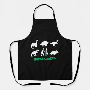 Tablier Infirmière Saurus Dinosaures