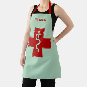 Tablier Infirmières écologistes et rouges