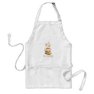 Tablier Infuse. Lis. Répète. Café Cozy & Amoureux des Li