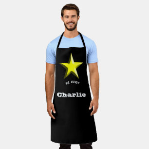 Tablier Insigne de shérif personnalisé BBQ Sheriff