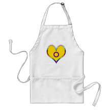 Intersex Pride Coeur Adulte Apron