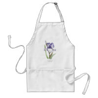 Iris pourpre rouillé