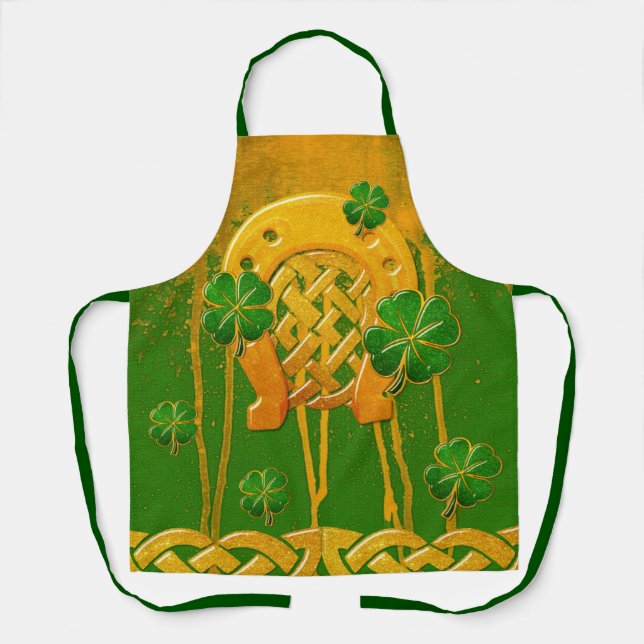 Tablier Irish Fun 3D Whimsey (Recto)
