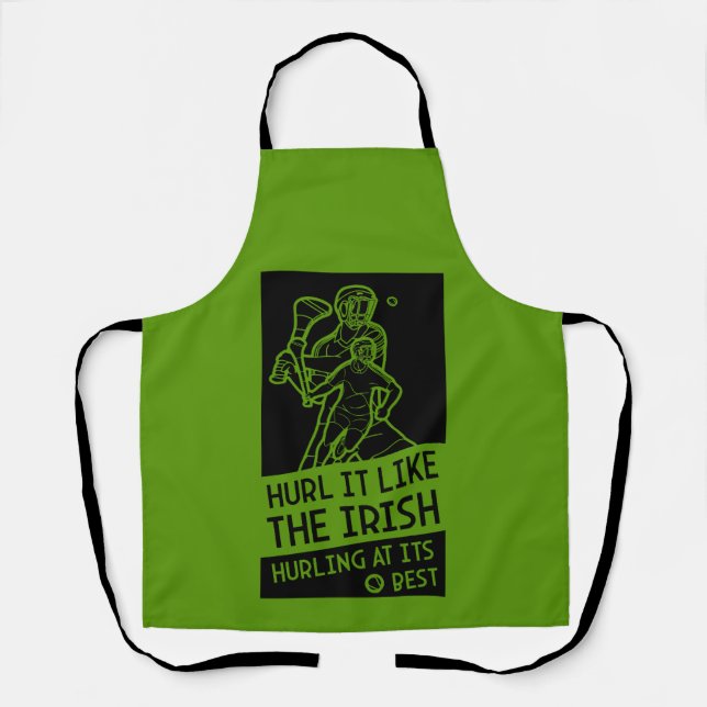 Tablier Irish Hurling Sport (Recto)