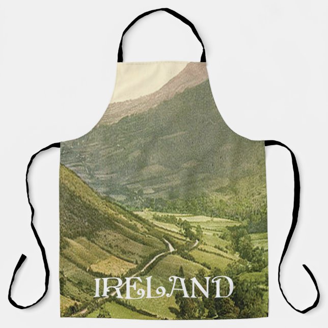 Tablier Irlande photo vintage d'Antrim (Recto)