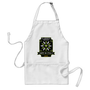 Tablier Italien Sardines Art Imprimer Cuisine Cadeau