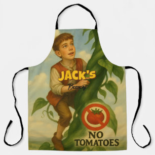 Tablier Jack et le Haricot Magique Personnalisé