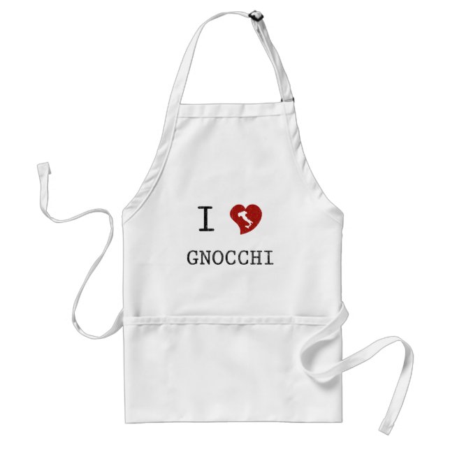 Tablier J'adore Gnocchi (Devant)