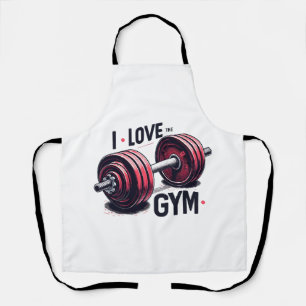 Tablier J'adore la salle de sport