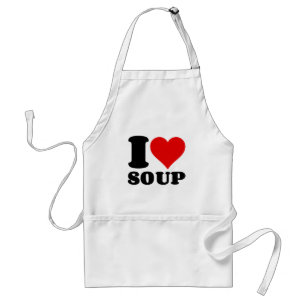 TABLIER J'ADORE LA SOUPE