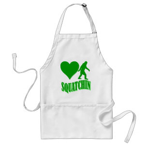 Tablier J'ai le coeur squatchine
