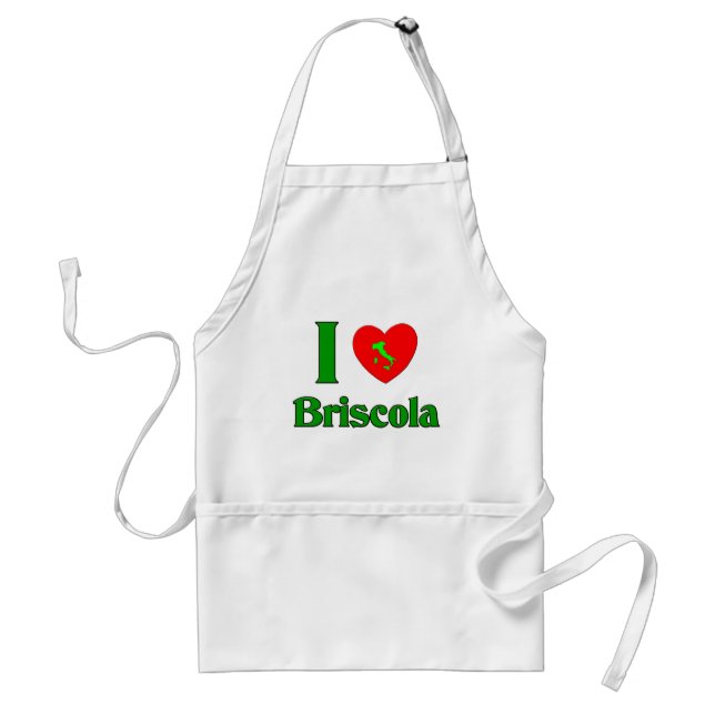 Tablier J'aime Briscola (Devant)
