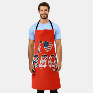 Tablier J'aime le barbecue