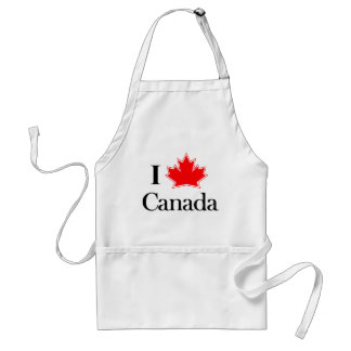 TABLIER J'AIME LE CANADA APRON