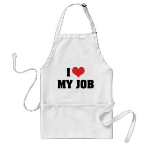 Tablier J'Aime Le Coeur Mon Travail