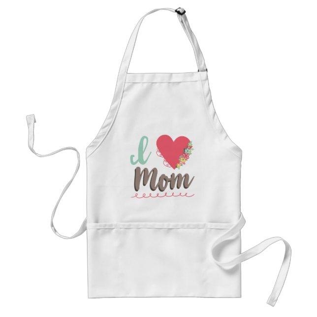 Tablier J'aime maman (Devant)