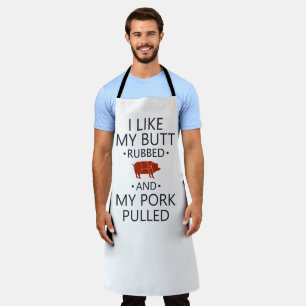 Tablier J'aime mon cul frotté et mon porc tiré