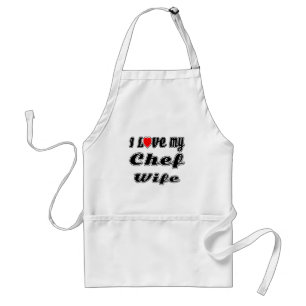 Tablier J'aime mon épouse de chef