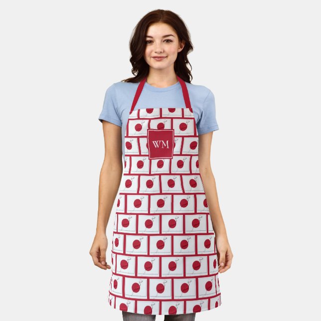 Tablier JAPON FLAG | Monogramme | japonais (Porté)