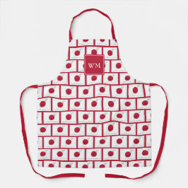 Tablier JAPON FLAG | Monogramme | japonais