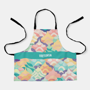 Tablier Japonais Vector Pastel Motif personnalisé