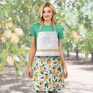 Tablier Jardin de beauté de la nature à Table Citrus Apron