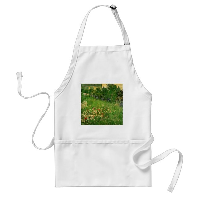 Tablier Jardin de Daubigny par Vincent van Gogh, Art Vinta (Devant)