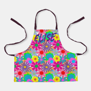 Tablier Jardin fleuri