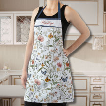 Jardin floral papillon de fleurs sauvages personna