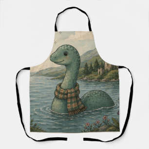 Tablier Je crois en moi-même Loch Ness Monster fantaisiste