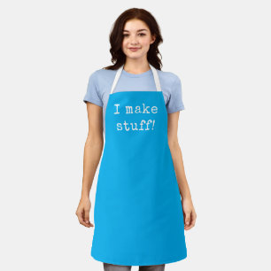 Tablier Je Fis De L'Apron Bleu Clair