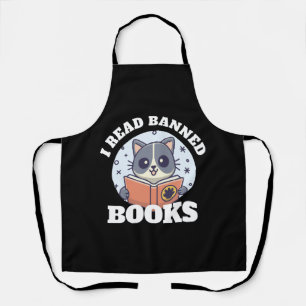 Tablier Je lis des livres bannis