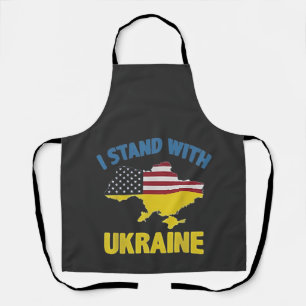 Tablier Je me tiens avec l'Ukraine