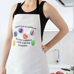 Tablier Je n'ai pas encore perdu la boule mais ...