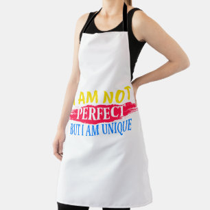 Tablier Je ne suis pas parfait, mais je suis unique