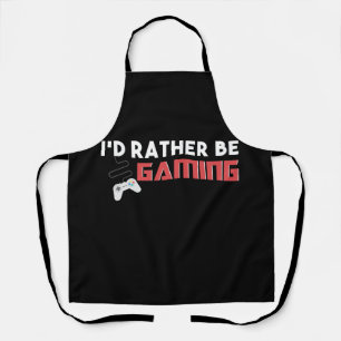 Tablier Je Préférerais Jouer Ordinateur Et Console Gamer