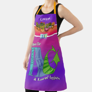 Tablier Je soutiens la Topeka Art Guild Apron - Gwen