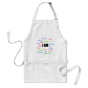 Tablier Je Suis Inspiré, Positif, Religieux, Chrétien