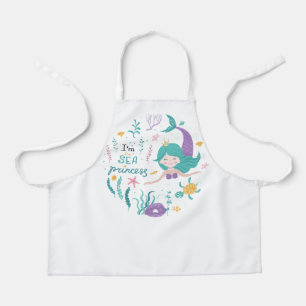 Tablier Je suis la Mère Princesse Mermaid