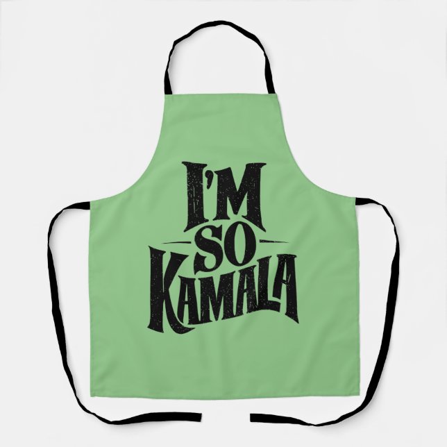 Tablier Je suis tellement Kamala Brat Green Meme  (Recto)