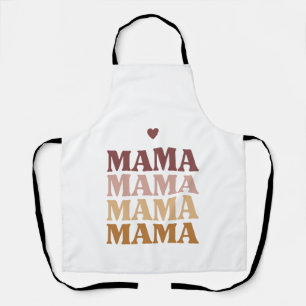 Tablier Je t'aime maman, cadeau de fête des mères, cadeau