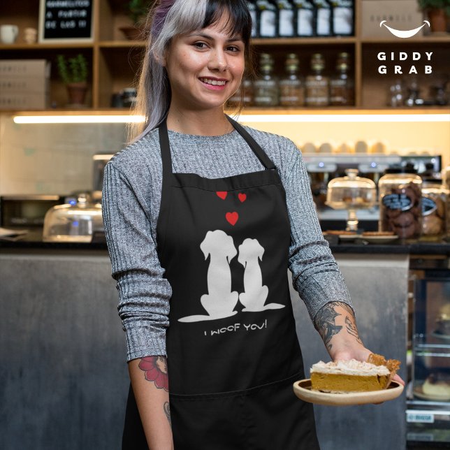 Tablier Je te mord de la Saint Valentin (Créateur téléchargé)