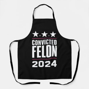 Tablier Je vote pour le criminel condamné Pro Trump 2024