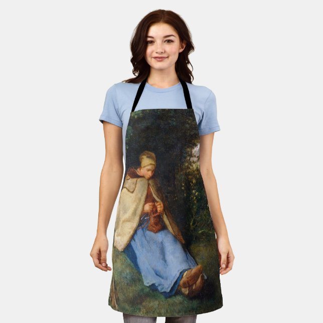 Tablier Jean-François Millet - Le Knitter (Porté)